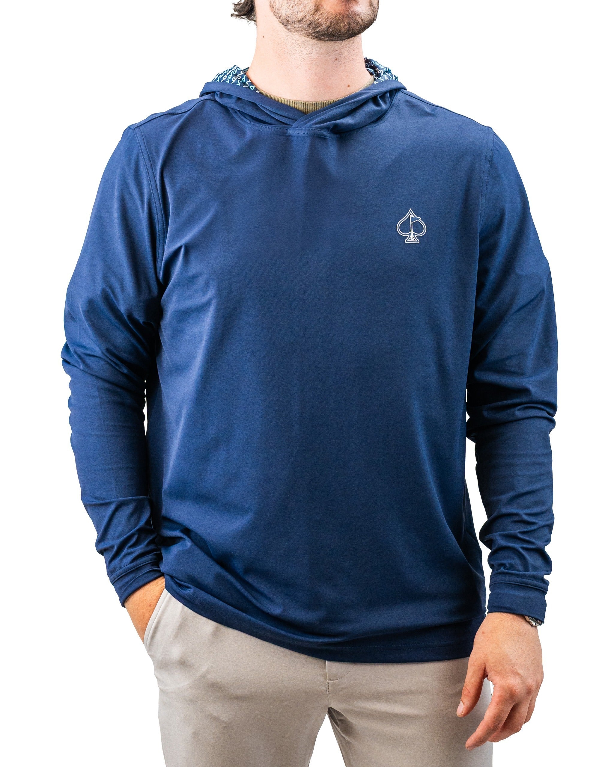 Image of Performance Golf Hoodie - Rising Tides
