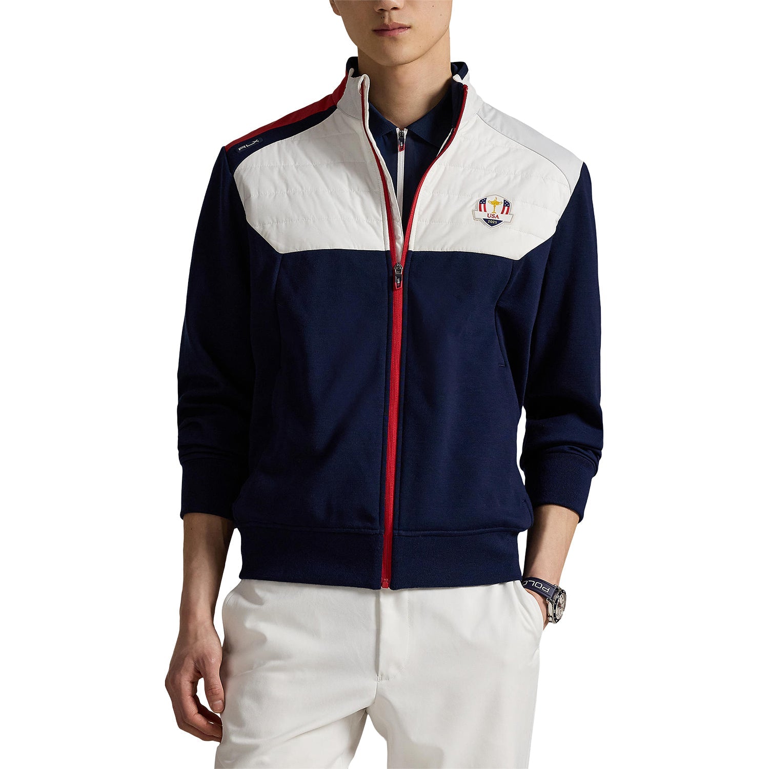 Image of 2025 Ryder Cup Team U.S. Hybrid Full Zip