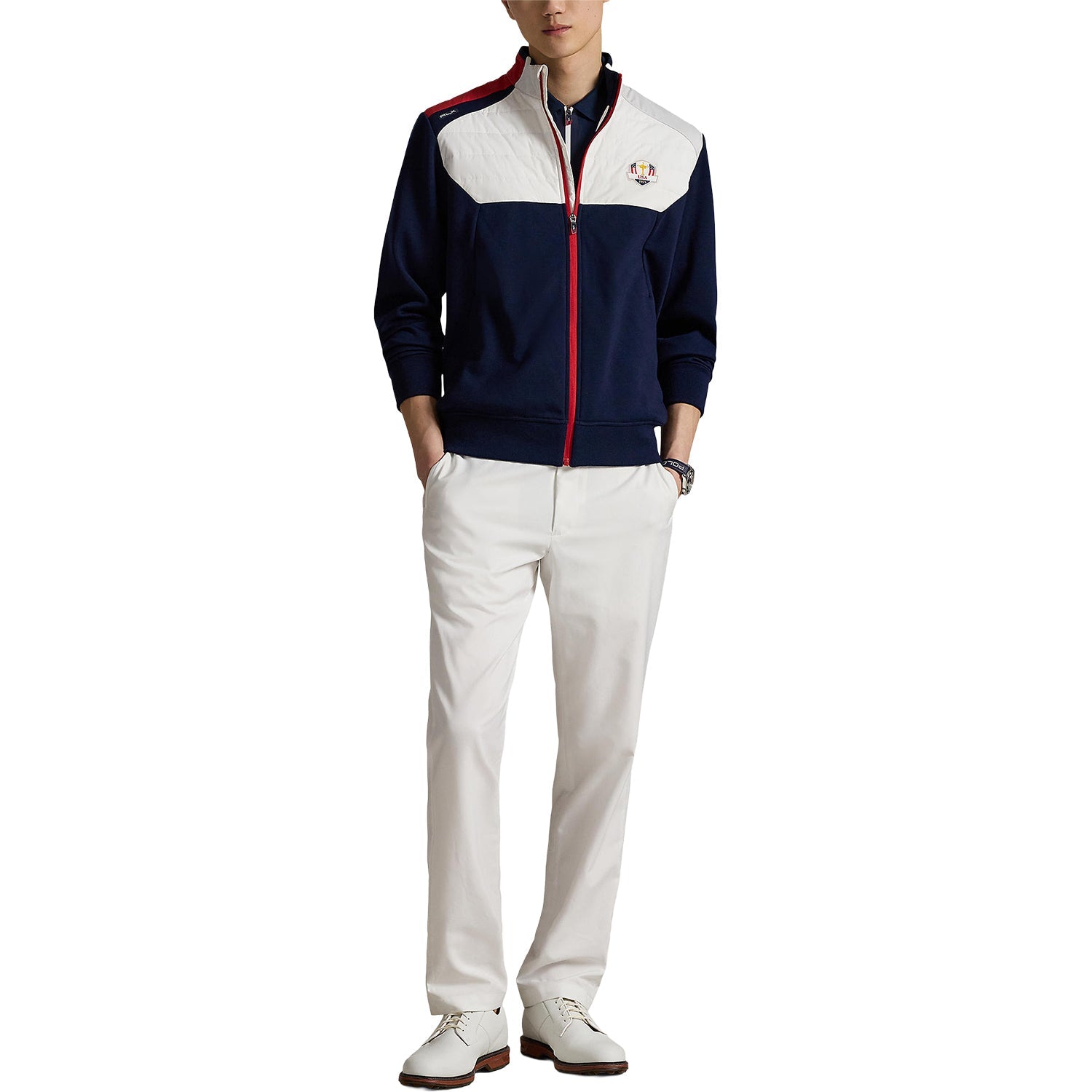 Image of 2025 Ryder Cup Team U.S. Hybrid Full Zip