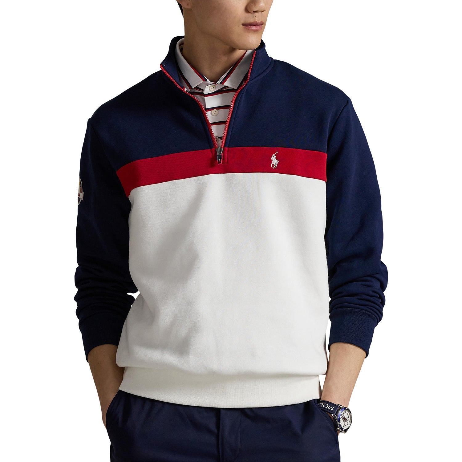 Image of 2025 Ryder Cup Fleece Quarter Zip Sweatshirt