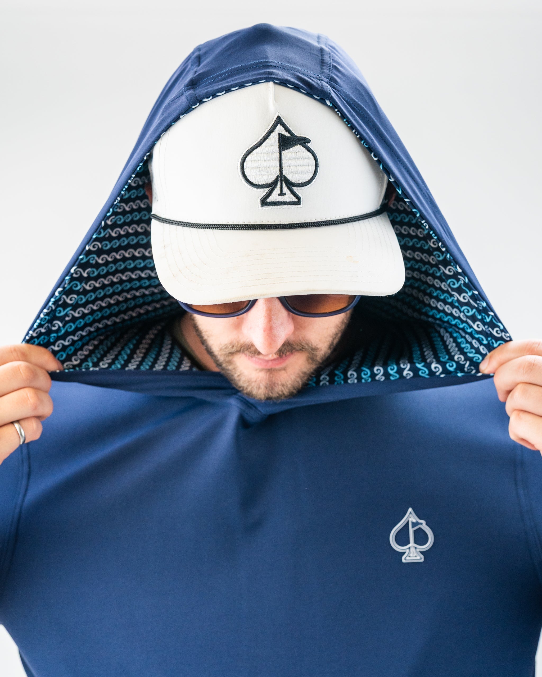 Image of Performance Golf Hoodie - Rising Tides