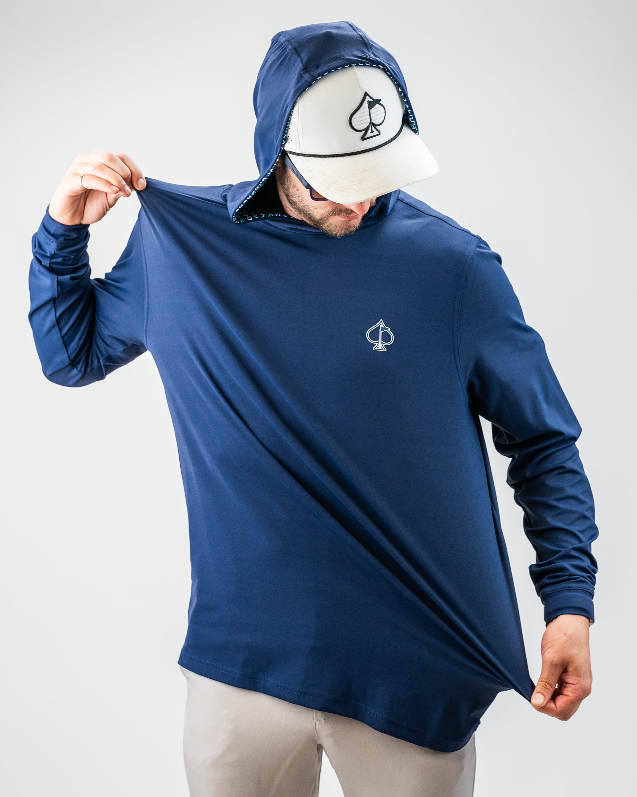 Image of Performance Golf Hoodie - Rising Tides