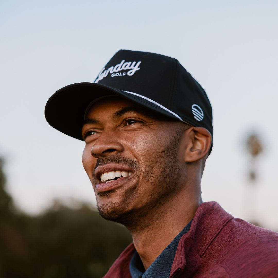 Image of Sunday Golf Rope Hat | Black