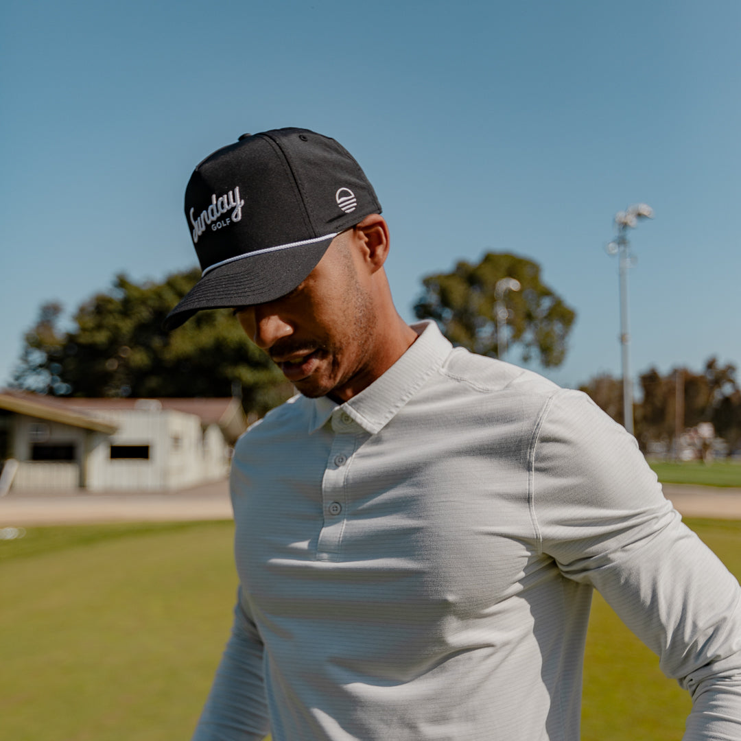 Image of Sunday Golf Rope Hat | Black