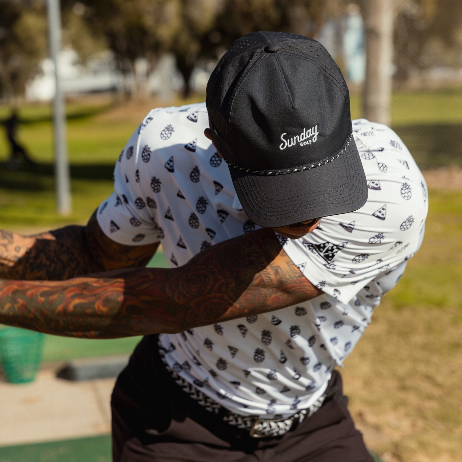 Image of Porter Lite Golf Hat | Black