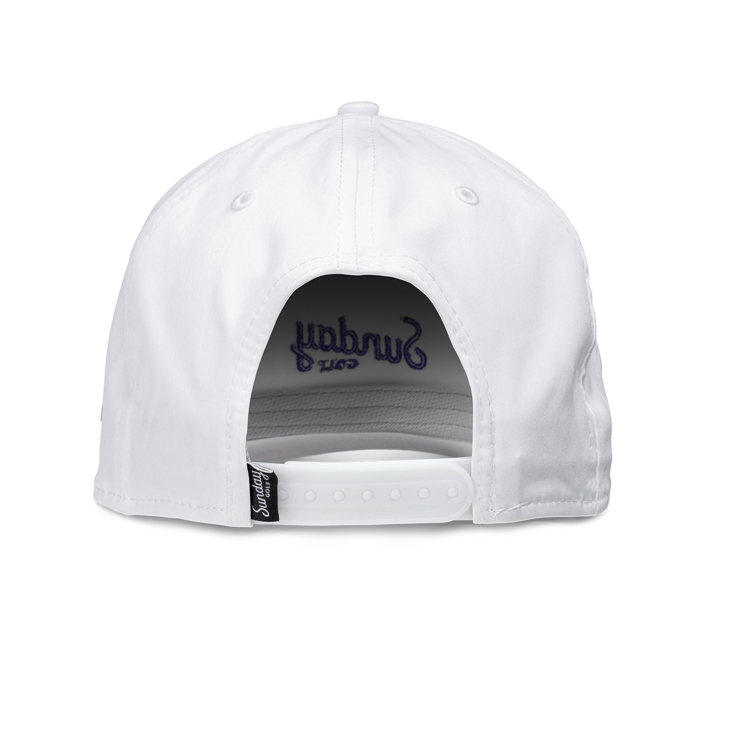 Image of Sunday Golf Rope Hat | White & Navy