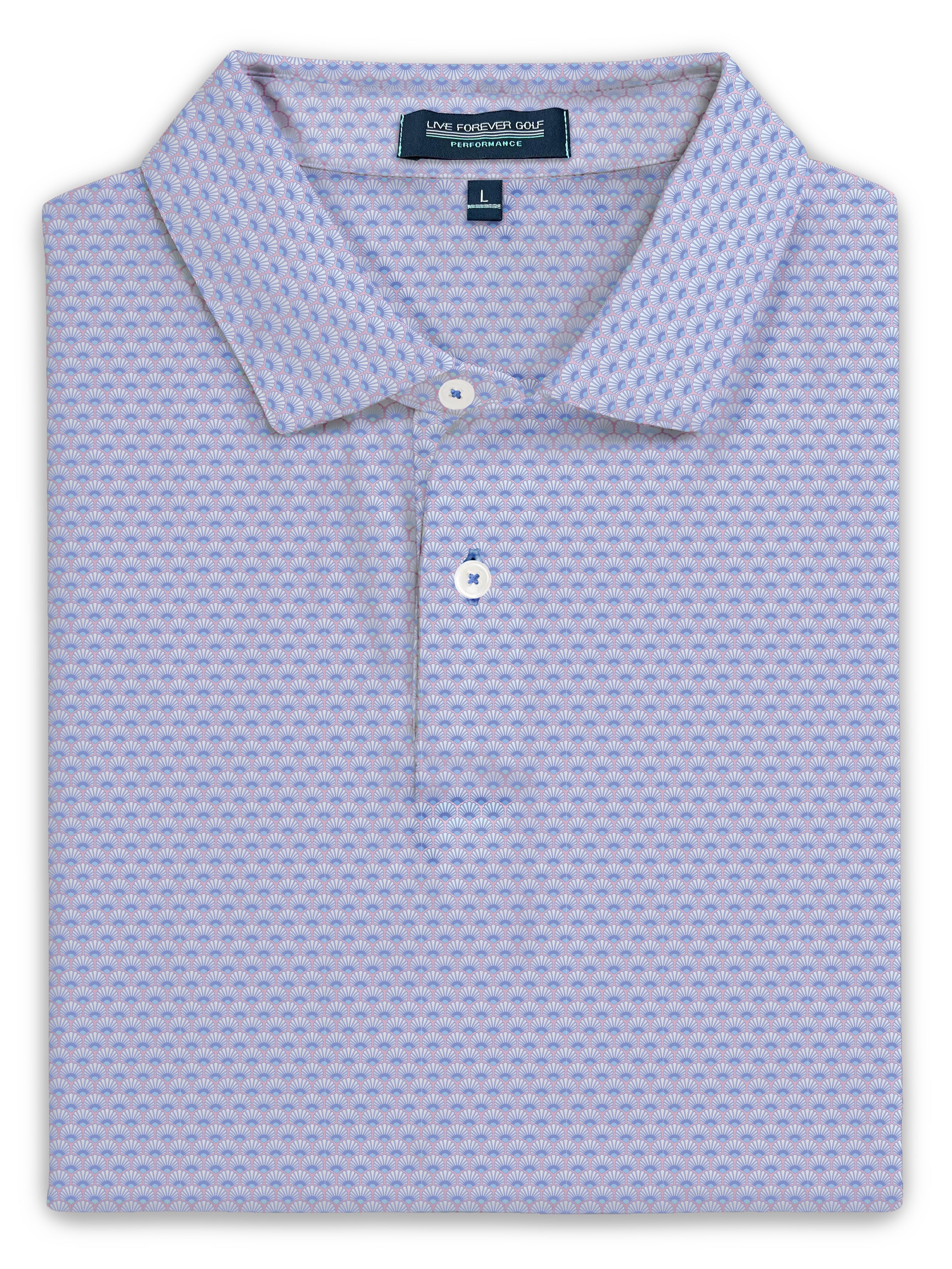 Image of Live Forever Golf - Shell Game Polo