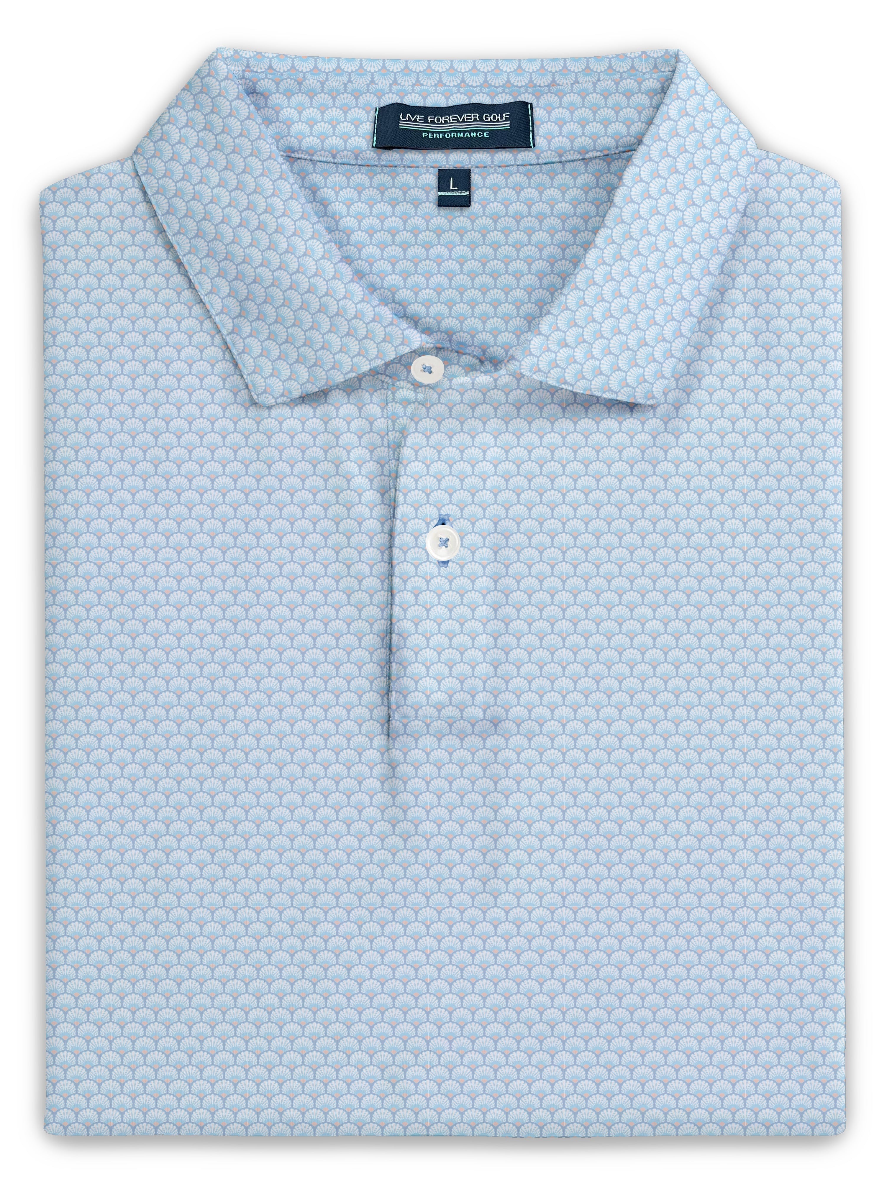 Image of Live Forever Golf - Shell Game Polo