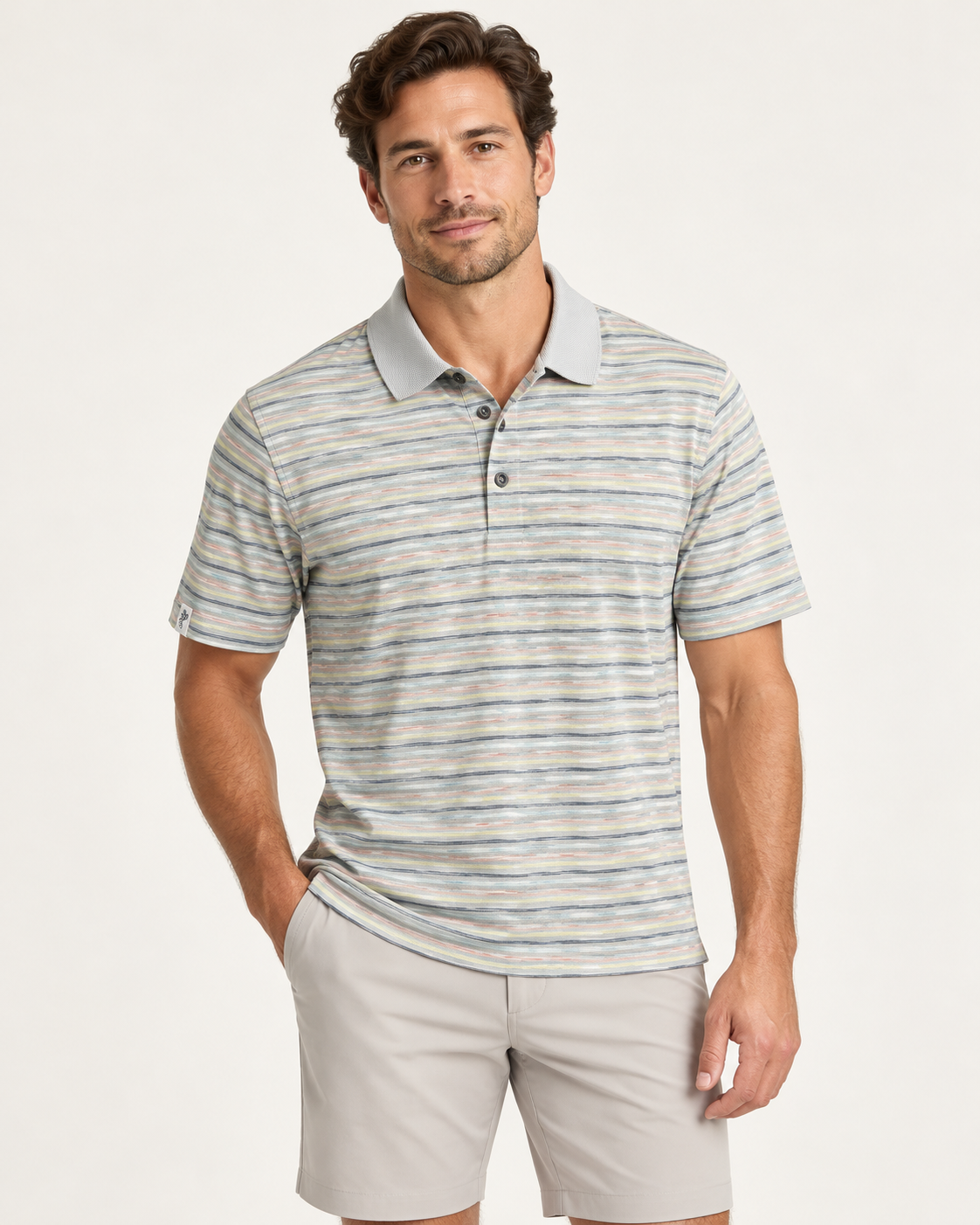 Image of Prism Stripe Polo