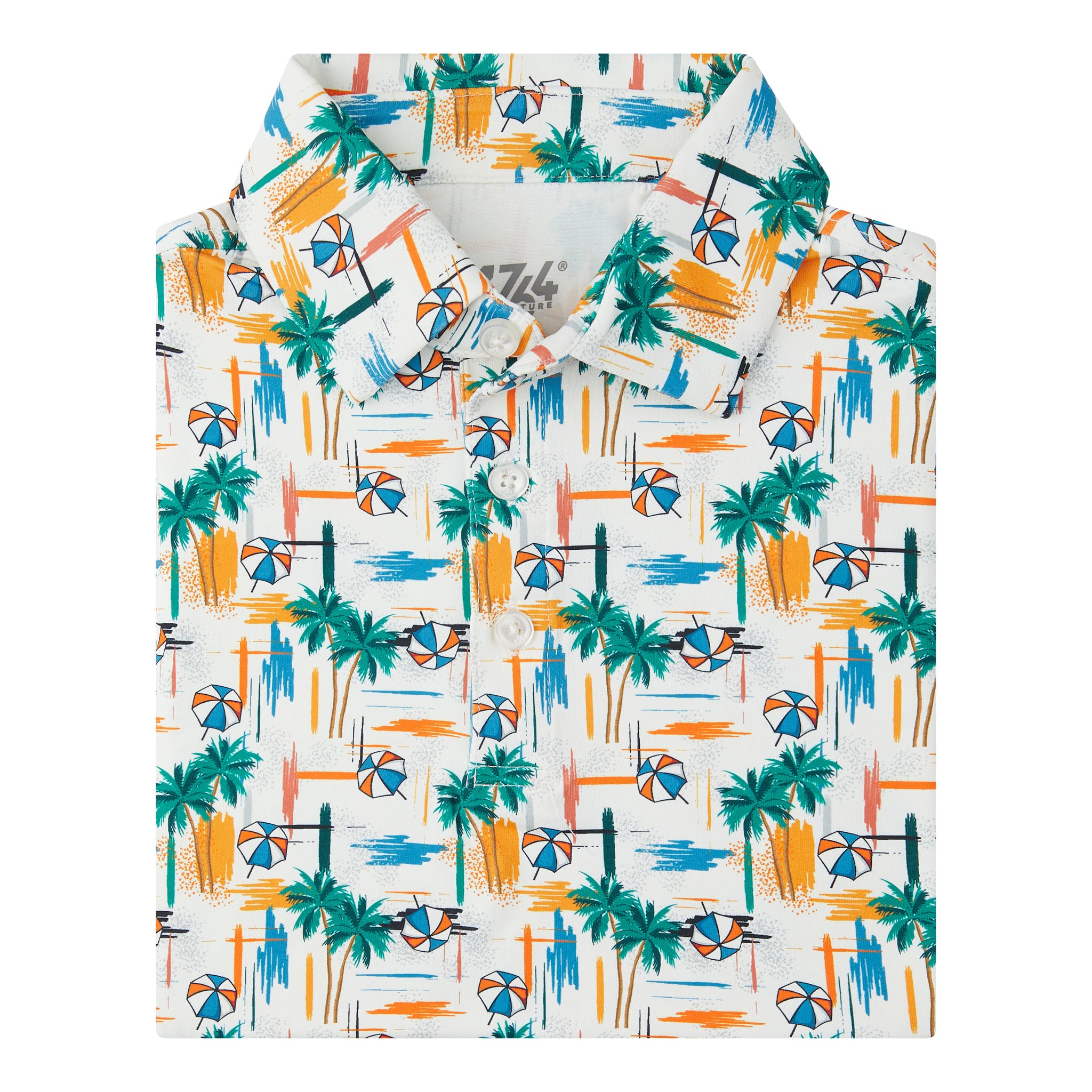 Image of Beaching 80's Junior Polo- White