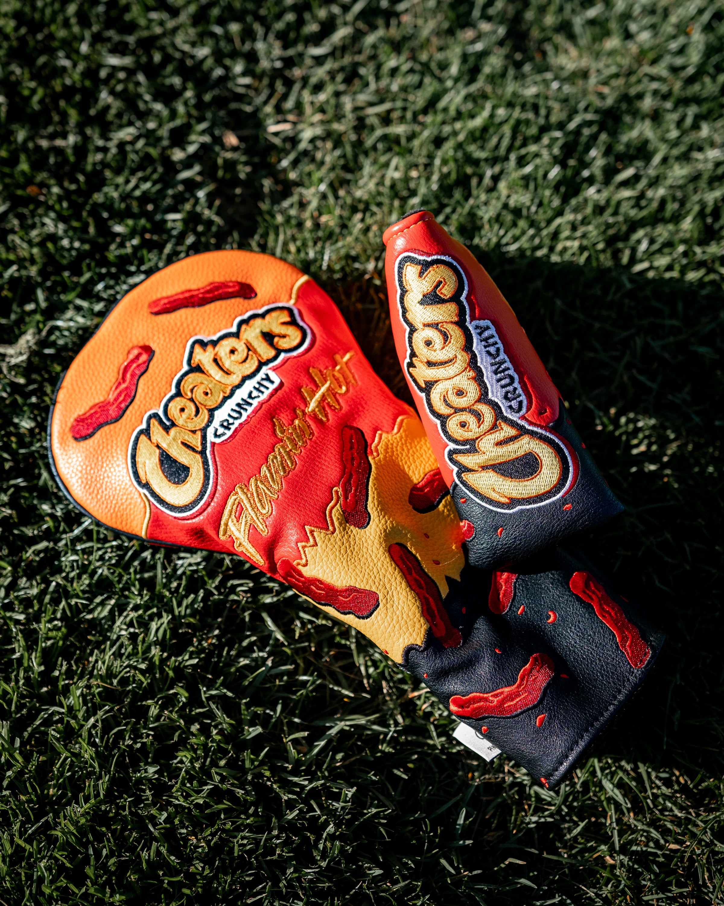 Image of Flamin' Hot Cheaters - Blade Putter Cover