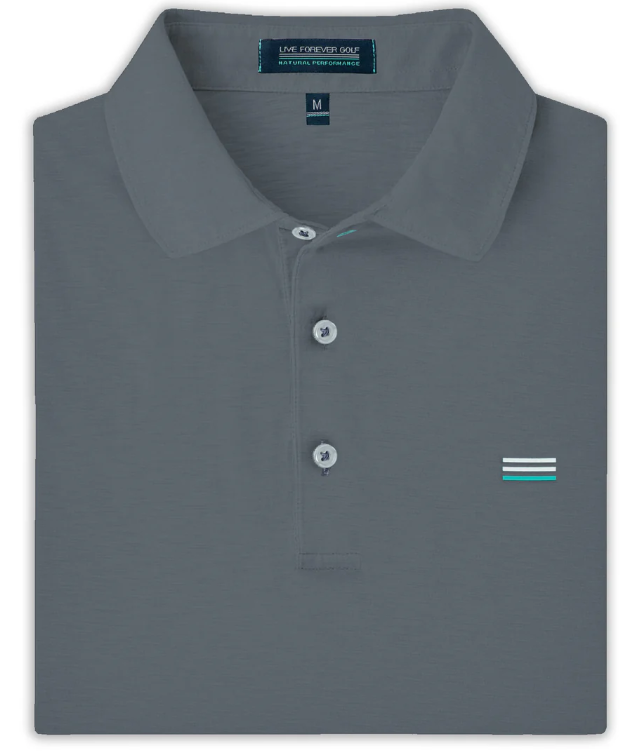 Image of Live Forever Golf - Soft Landing Natural Performance Polo