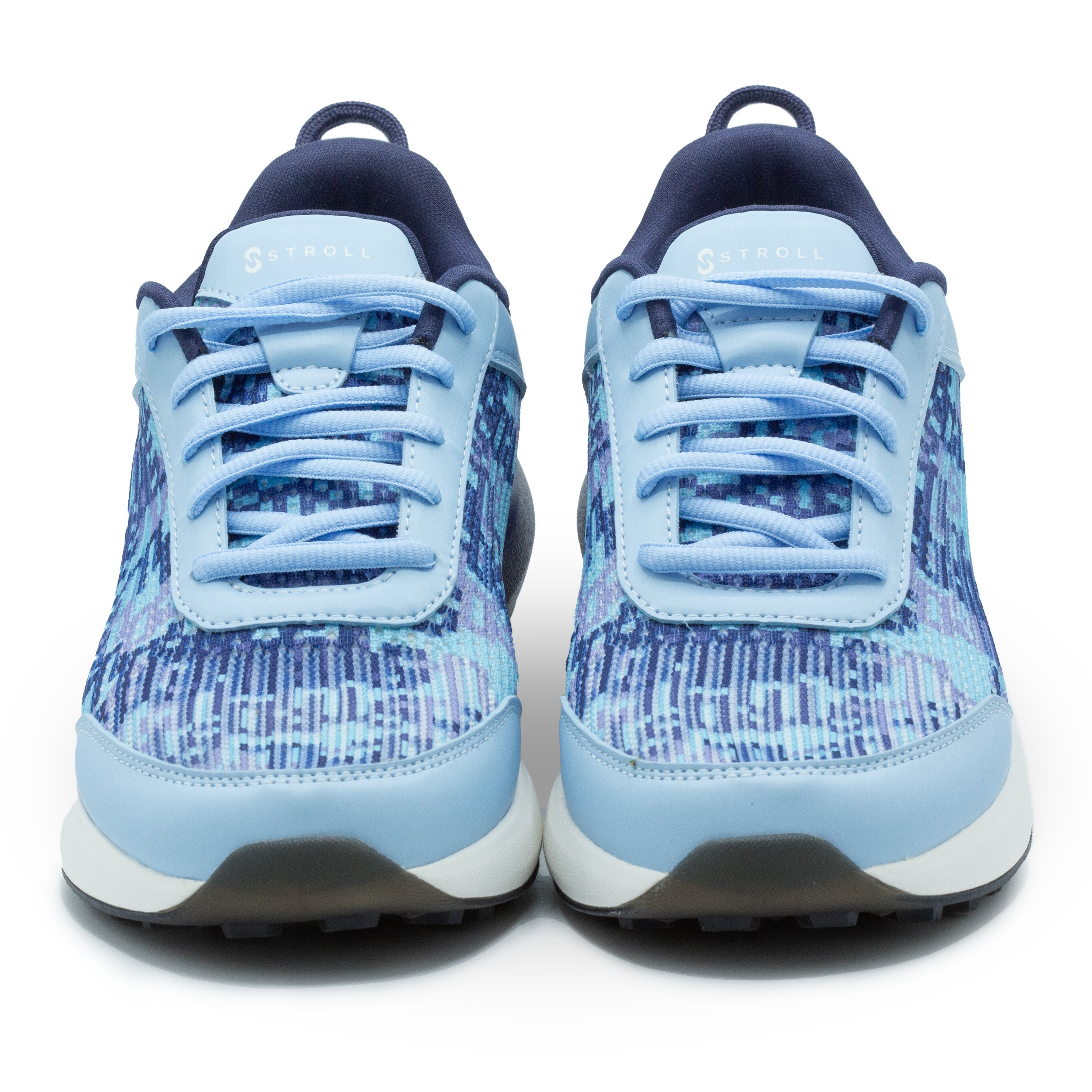Image of Women's Performance Knit - Digi Camo Blue/White