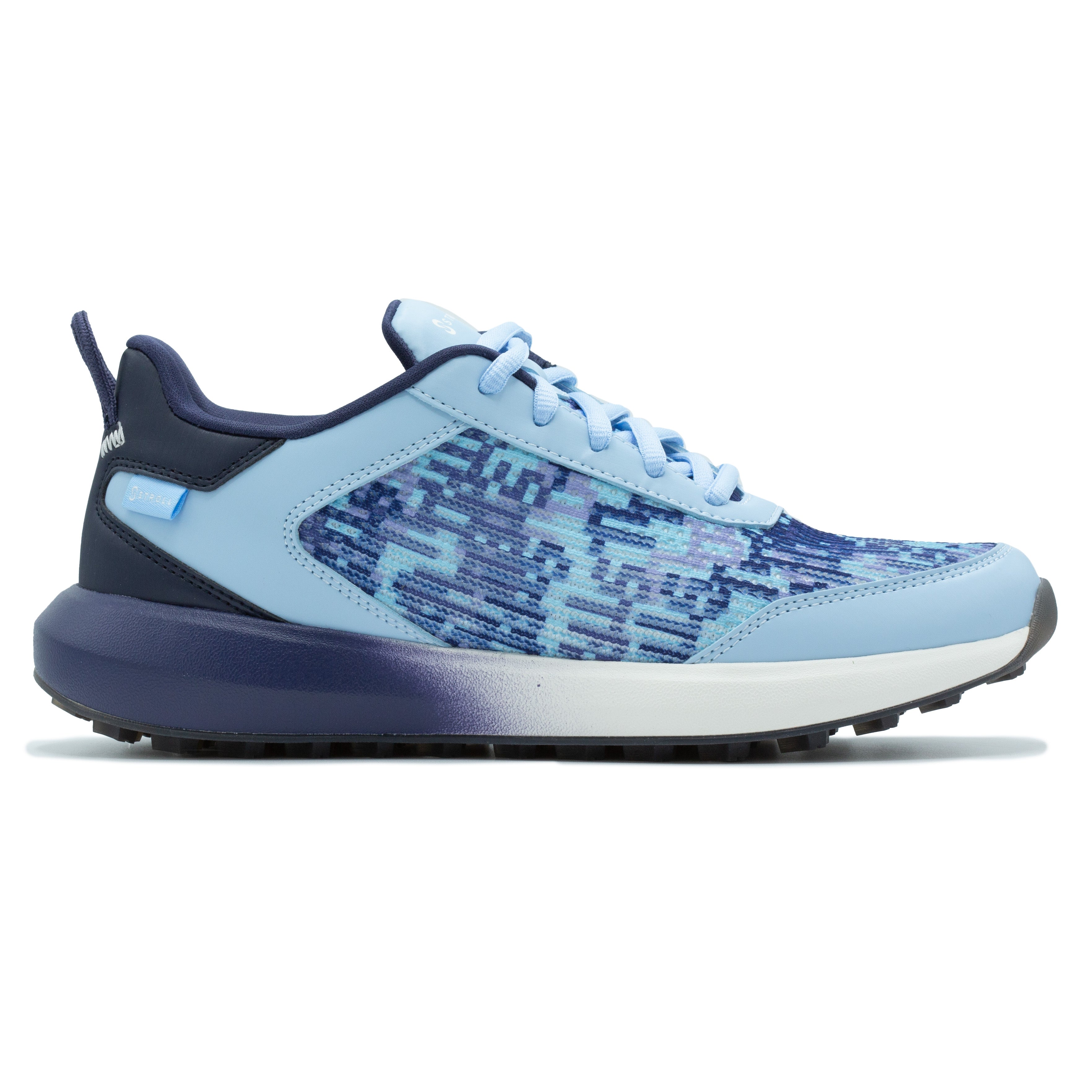 Image of Women's Performance Knit - Digi Camo Blue/White