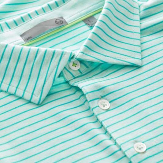 Cloud Lightweight Polo Brookline Stripe