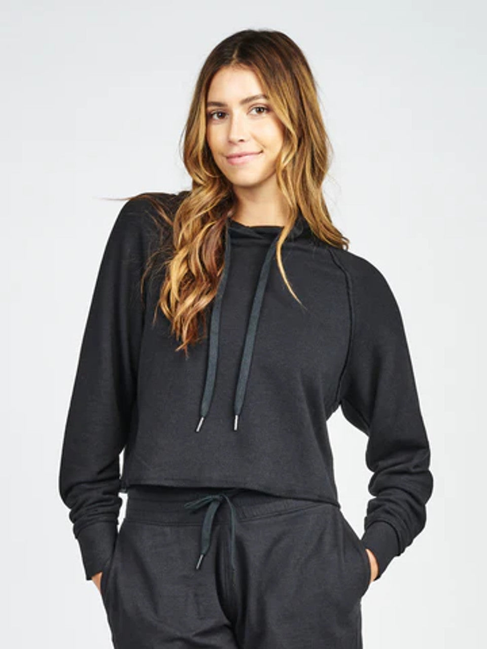 Image of Varsity Crop Hoodie