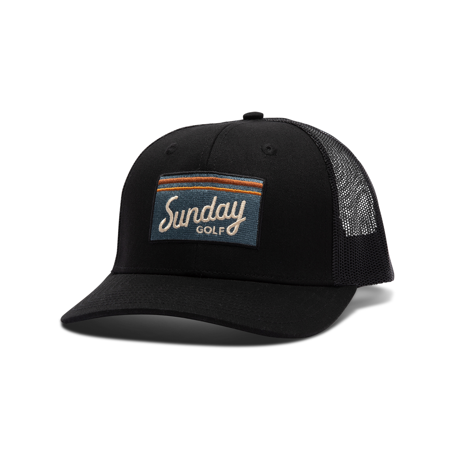 Image of Trucker Golf Hat | Black