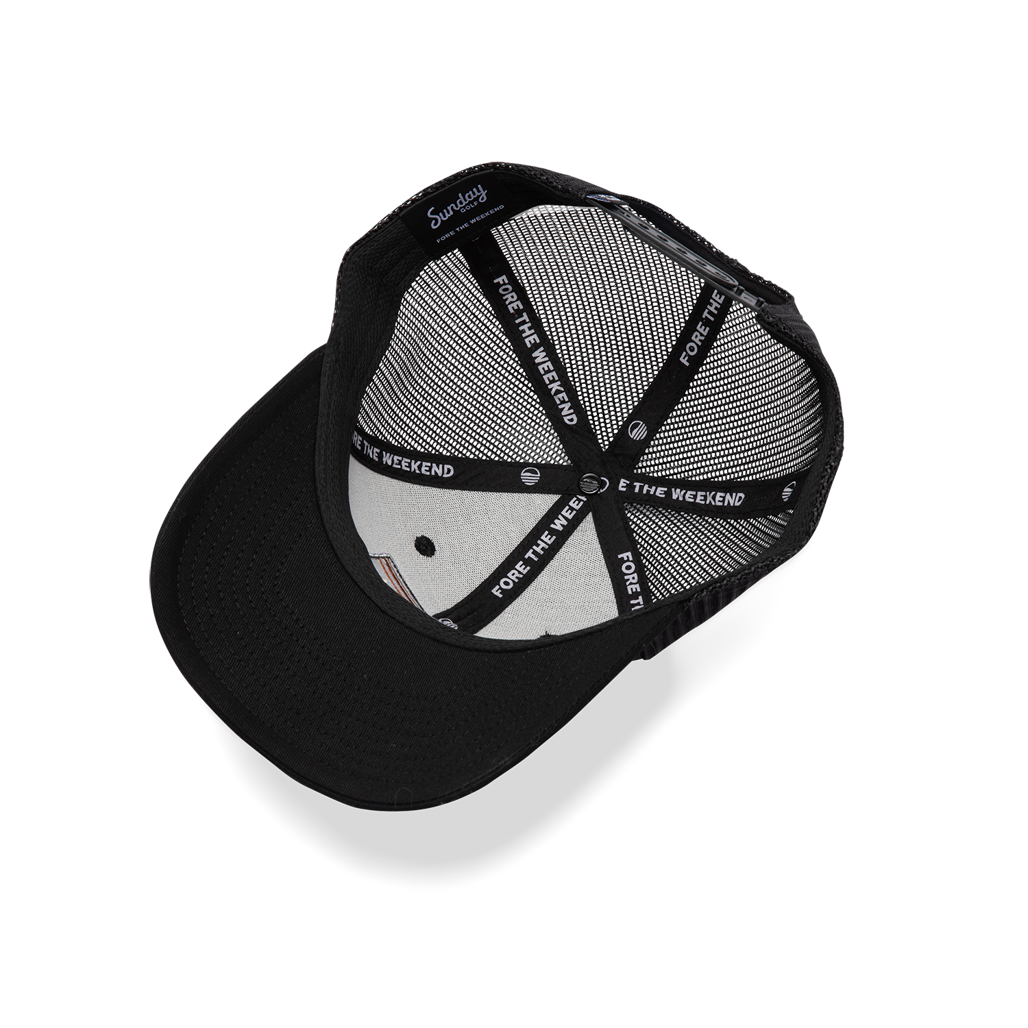 Image of Trucker Golf Hat | Black