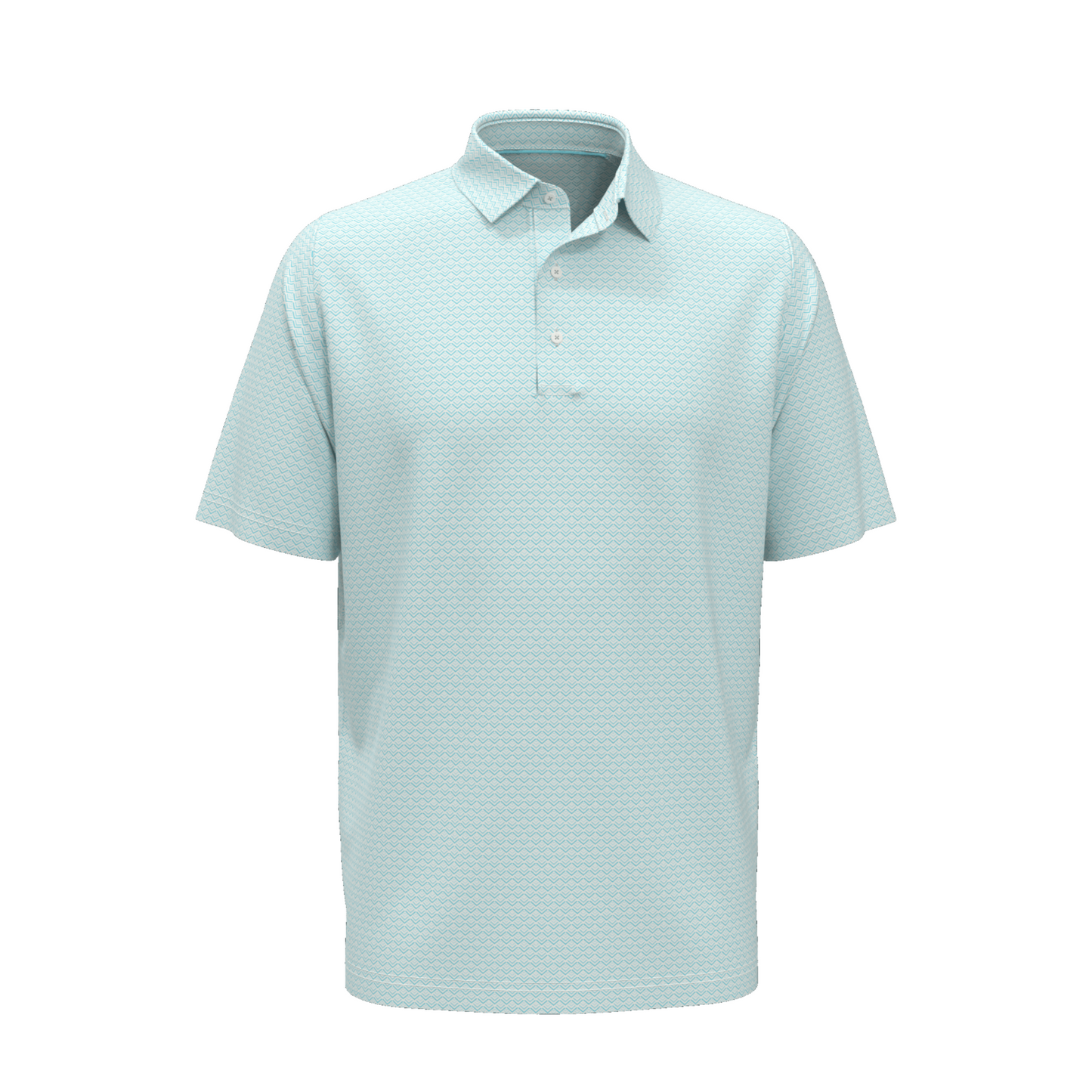 Callaway All Over Gradient Chev Print Polo