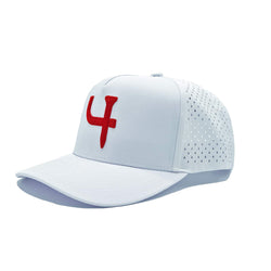 SP4 Performance Snapback - White / Red
