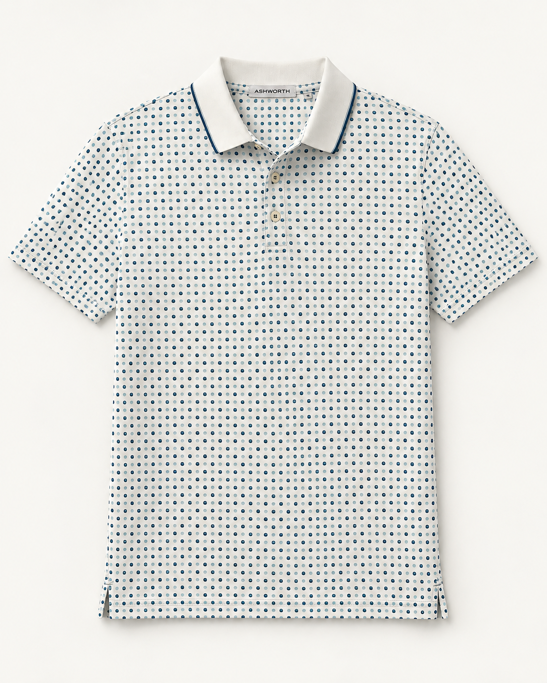 Image of The O.G. Polo - White/Lavender Fog