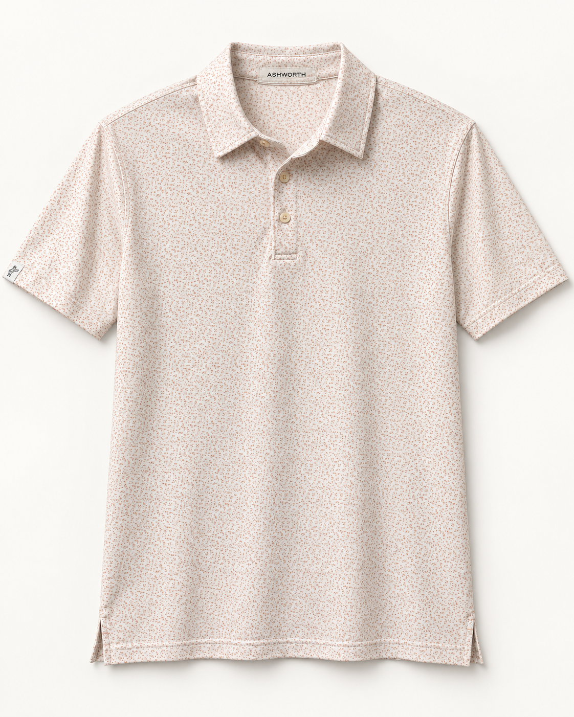 Image of The O.G. Polo - White/Sunrise/Flora