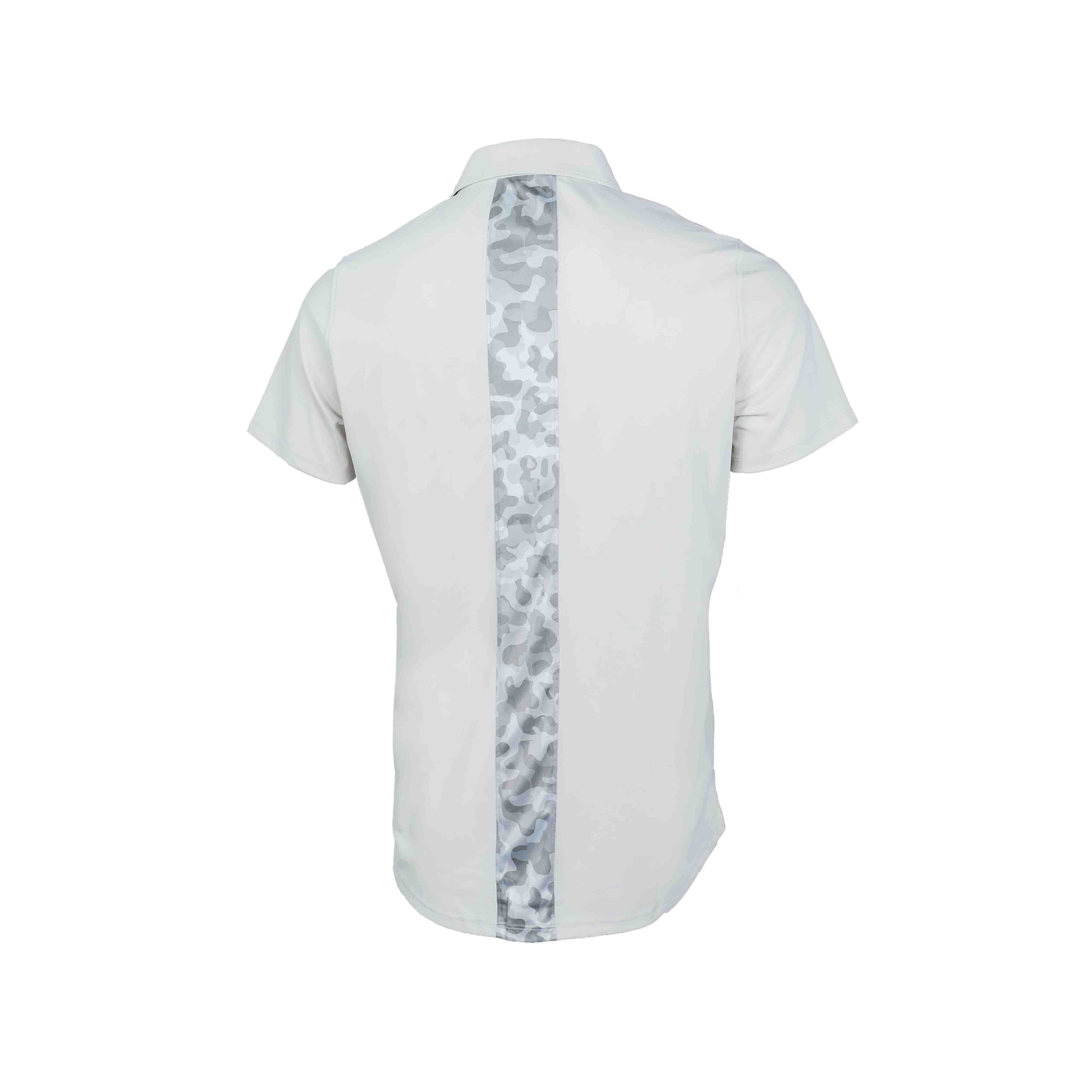 Image of The Marksman Polo - Stone Gray