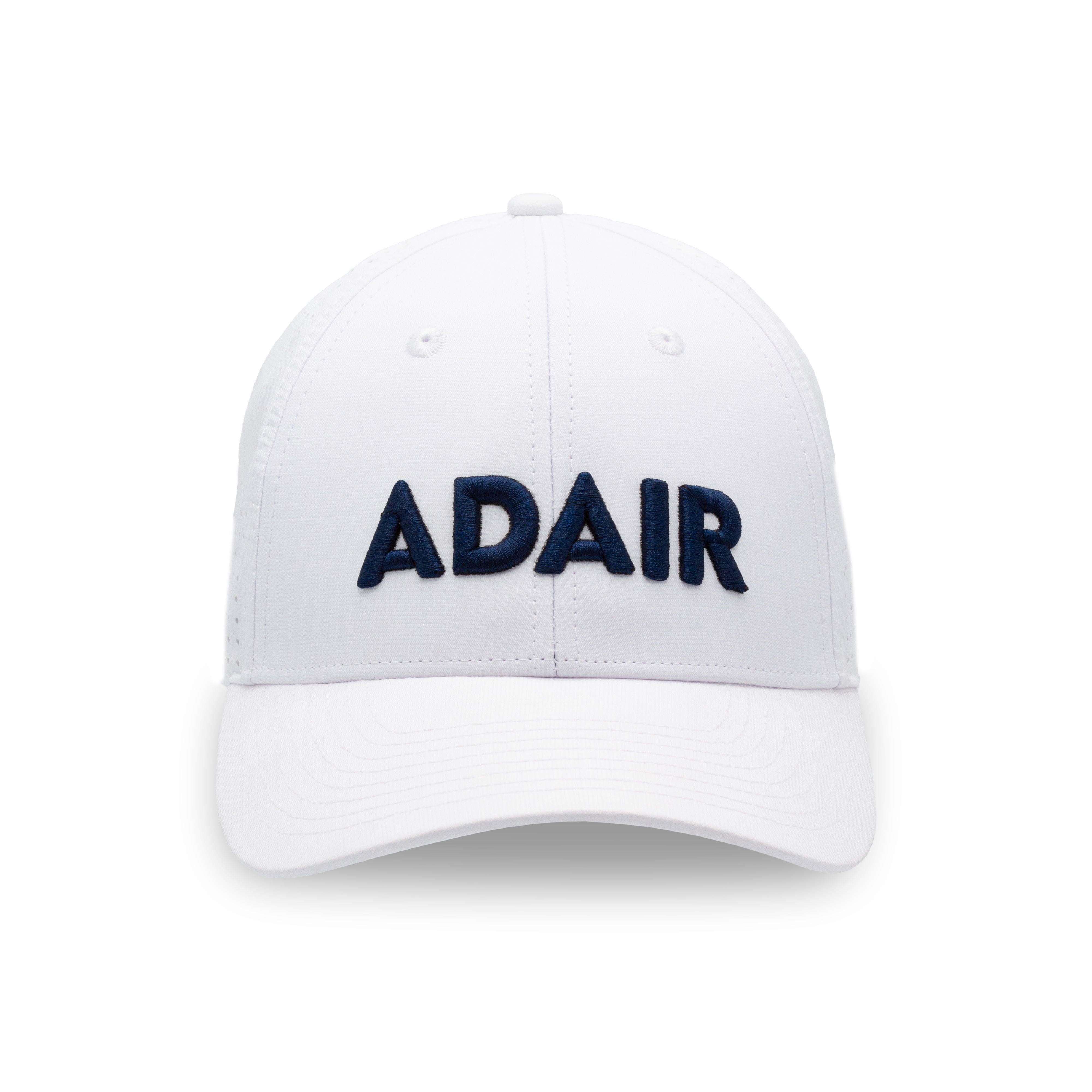 Image of Ladies Performance Hat - White/Navy