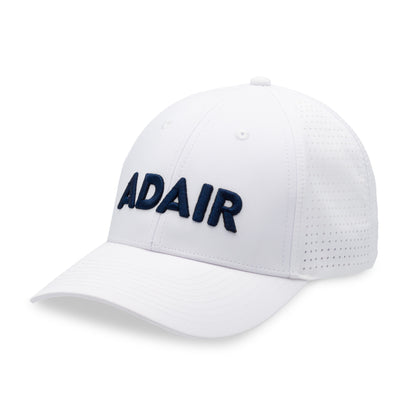 Ladies Performance Hat - White/Navy