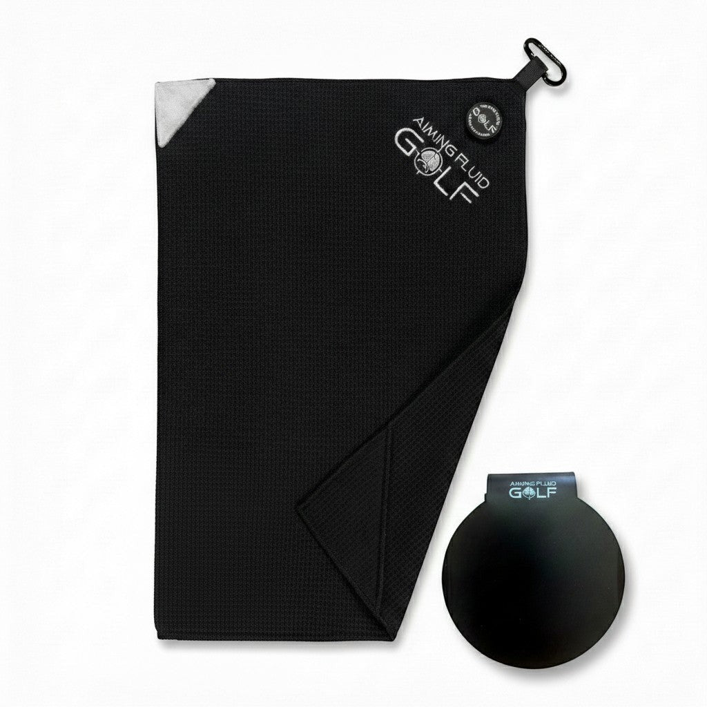 Image of Stubby Magnetic Golf Towel + Landing Pad System