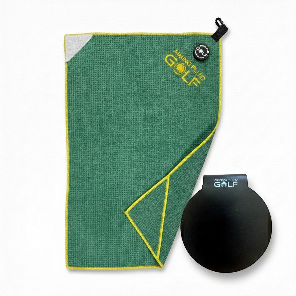 Image of Stubby Magnetic Golf Towel + Landing Pad System