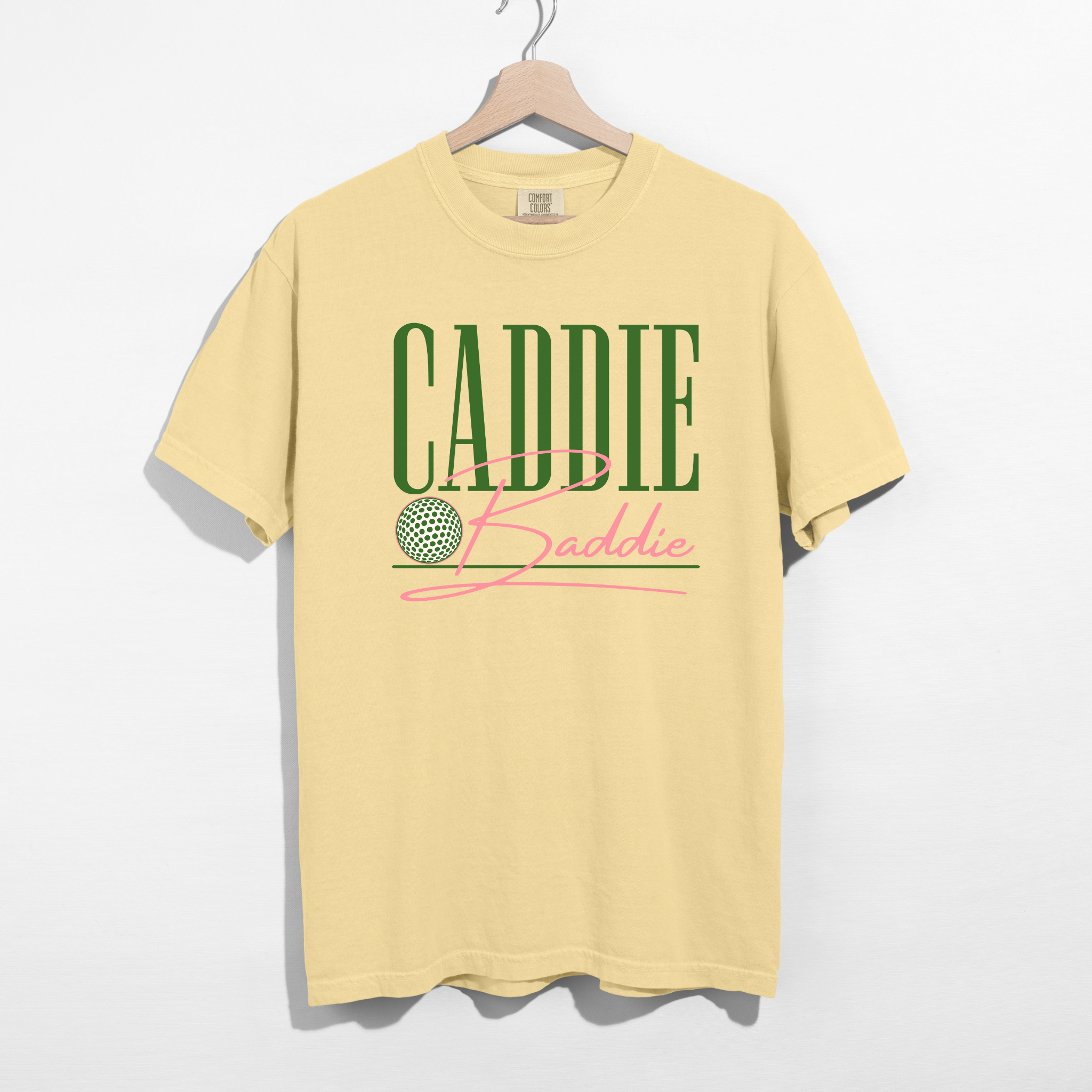 Image of Caddie Baddie Graphic Tee | Cute Golf Shirt for Women