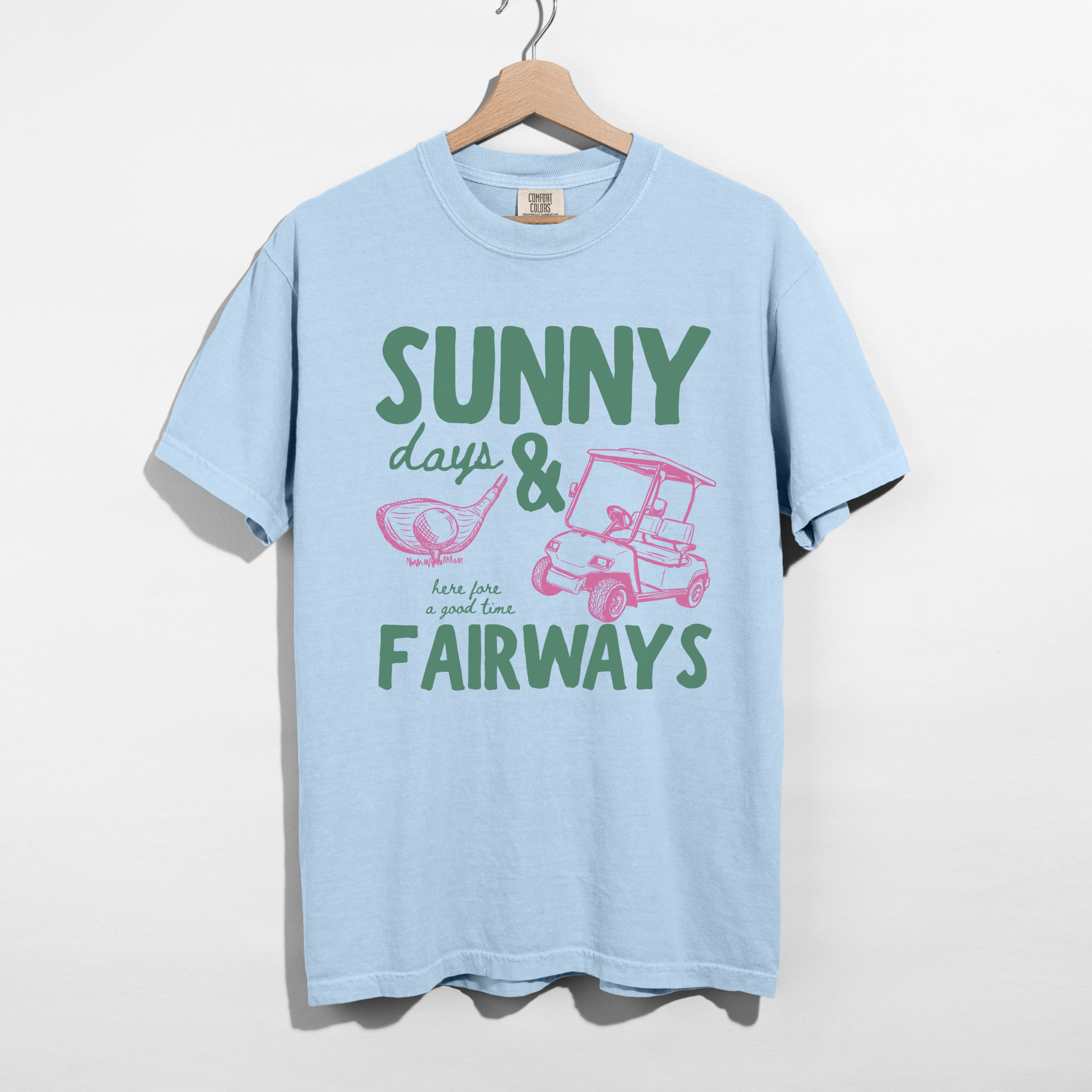 Image of Sunny Fairways Graphic Tee