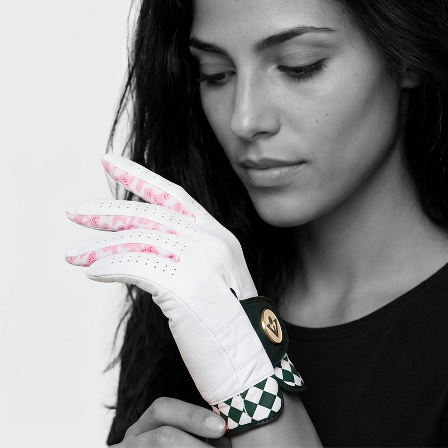 Image of Champions | Women's Checkered Golf Glove
