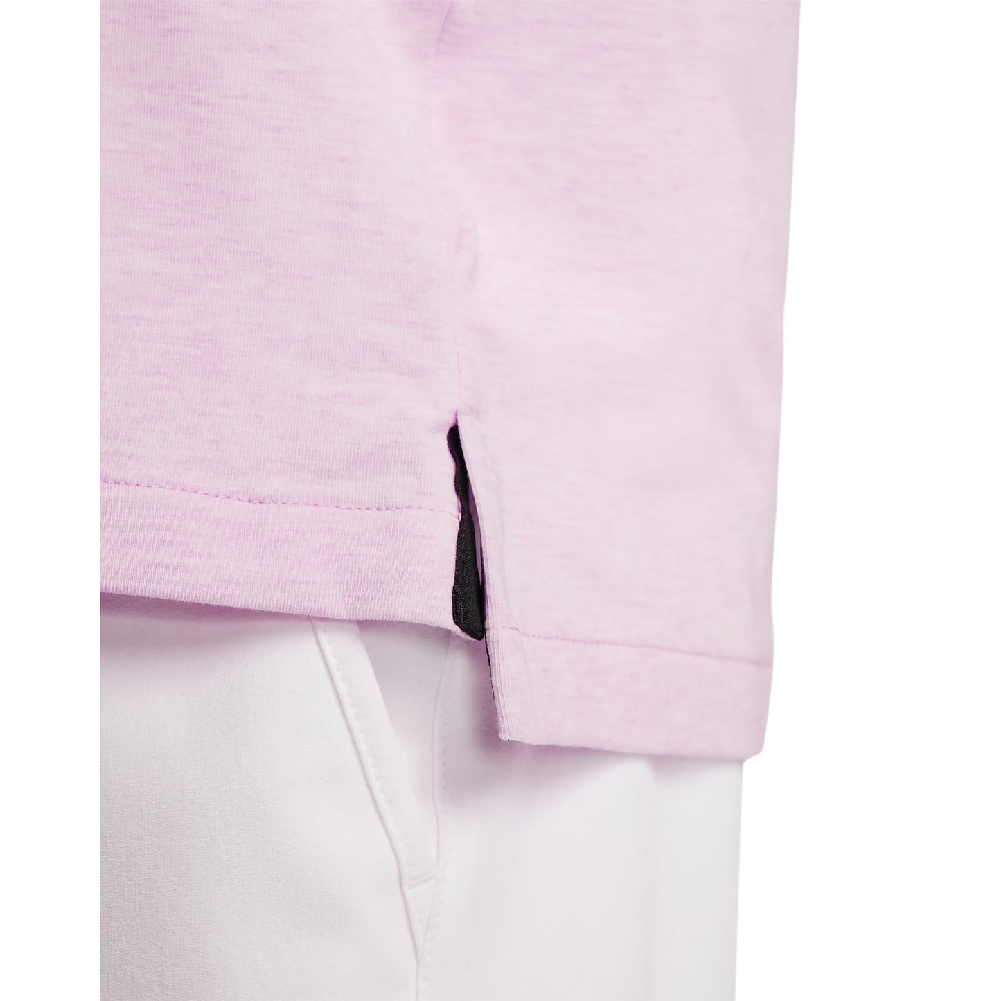 Nike Men's Dri-Fit Heather Tour Polo - Light Arctic Pink