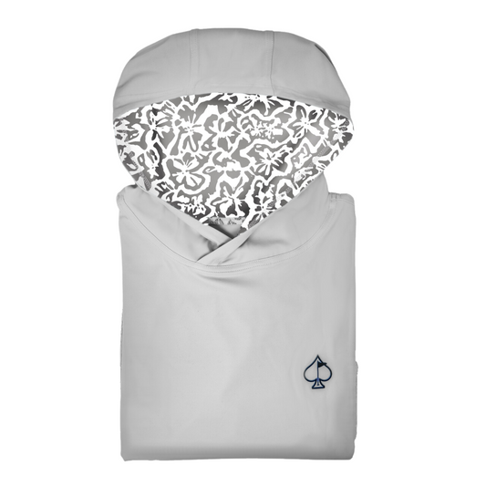 Performance Golf Hoodie - Stamped Fossil