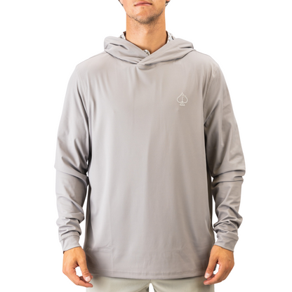 Performance Golf Hoodie - Stamped Fossil