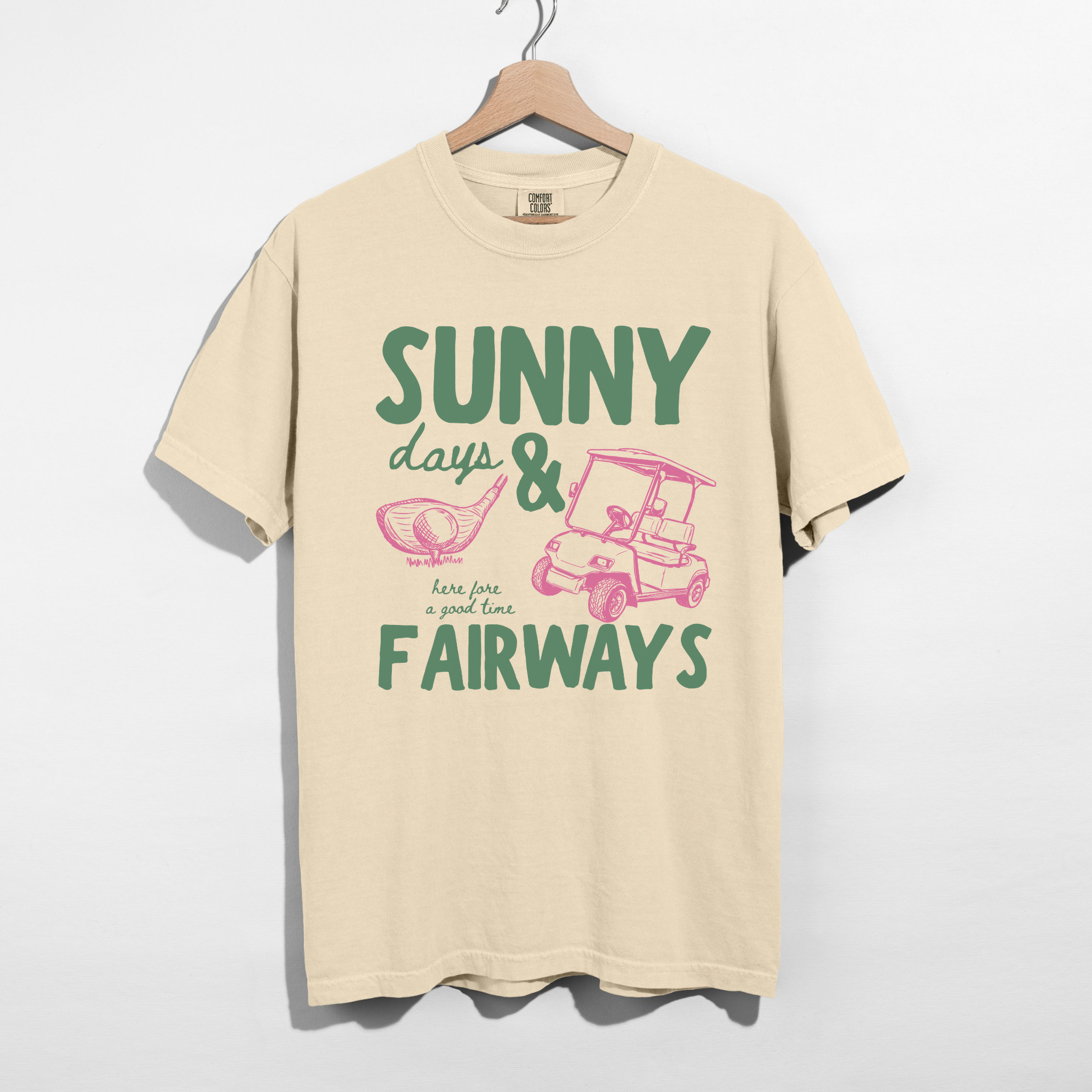 Image of Sunny Fairways Graphic Tee