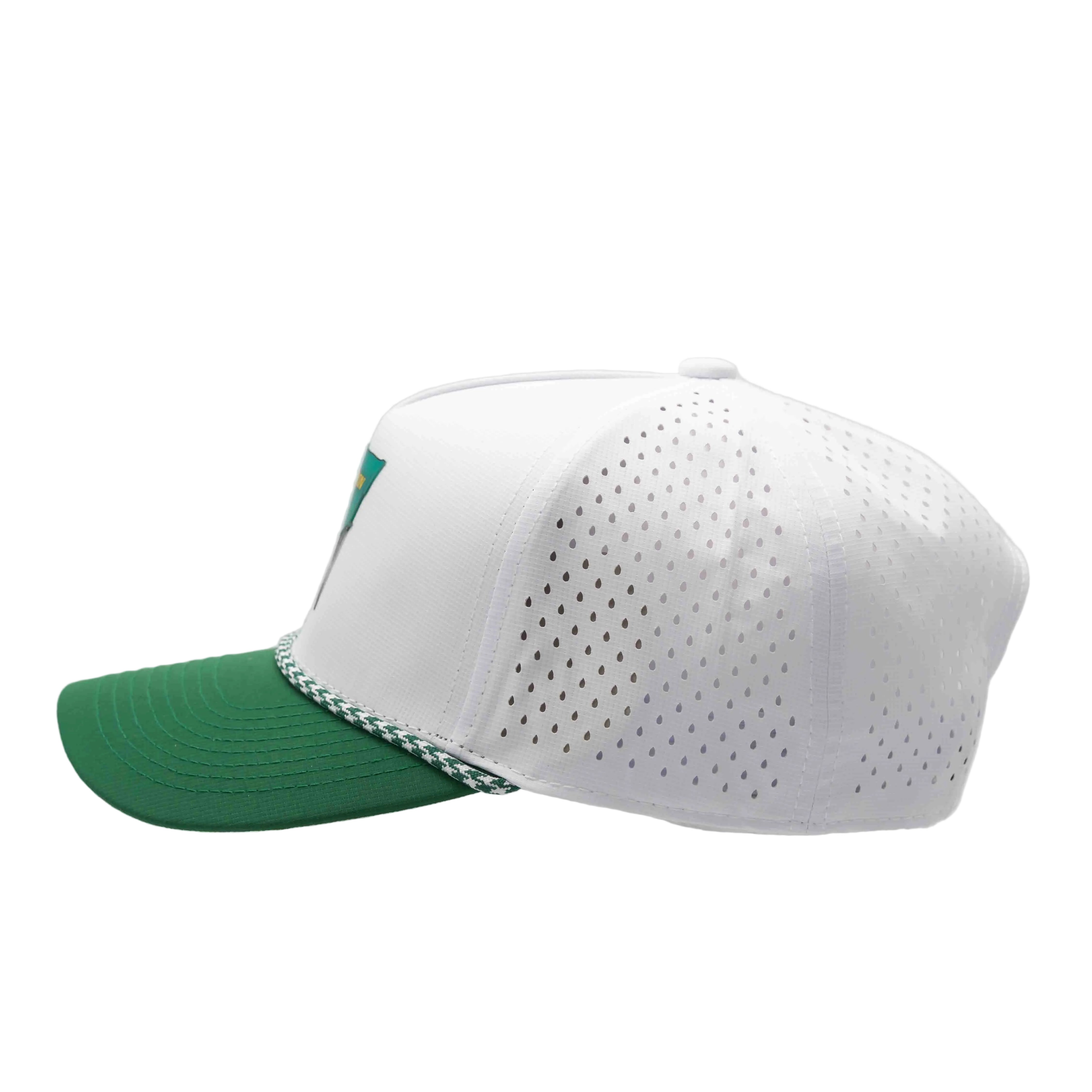 Image of The Patron Hat - White/Green