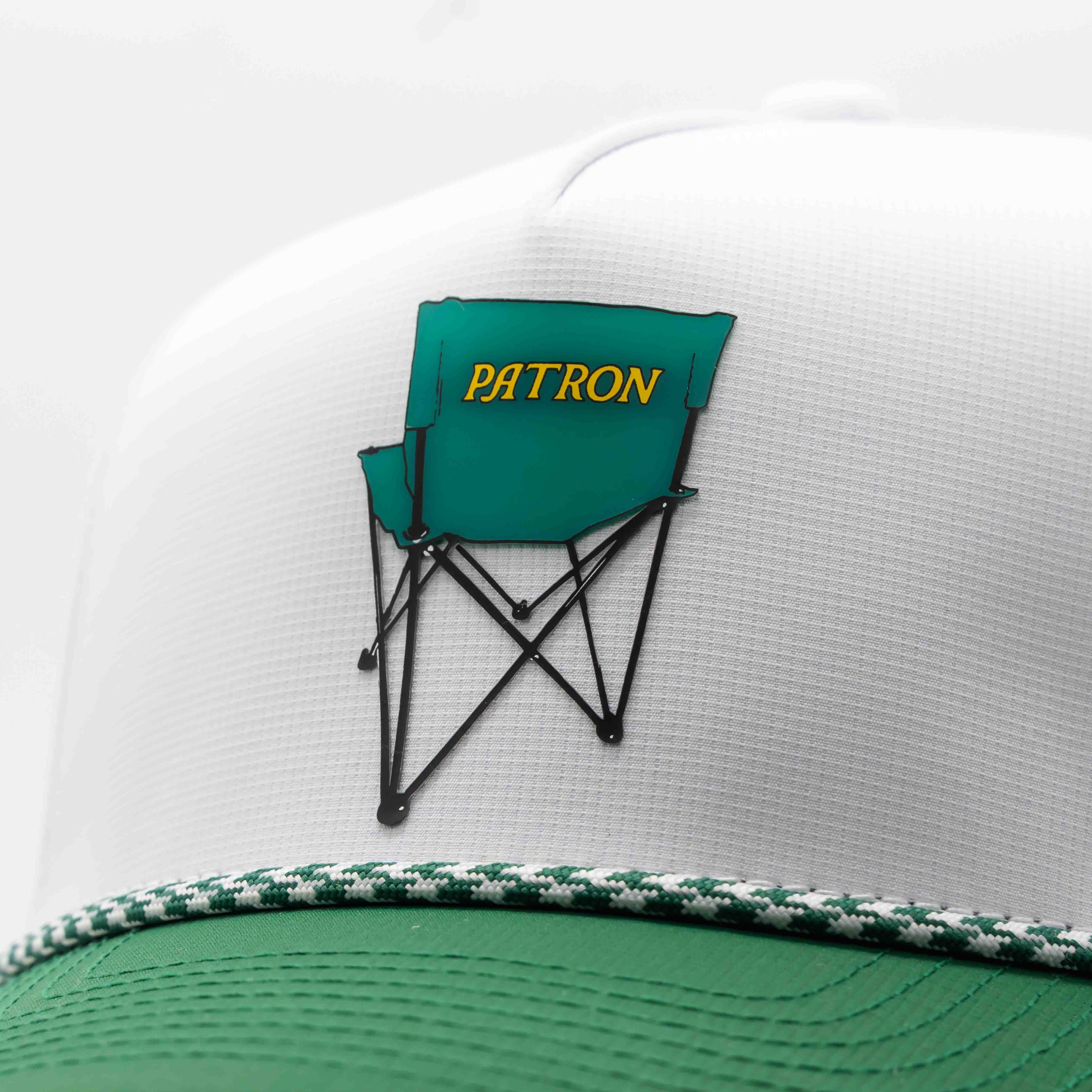 Image of The Patron Hat - White/Green