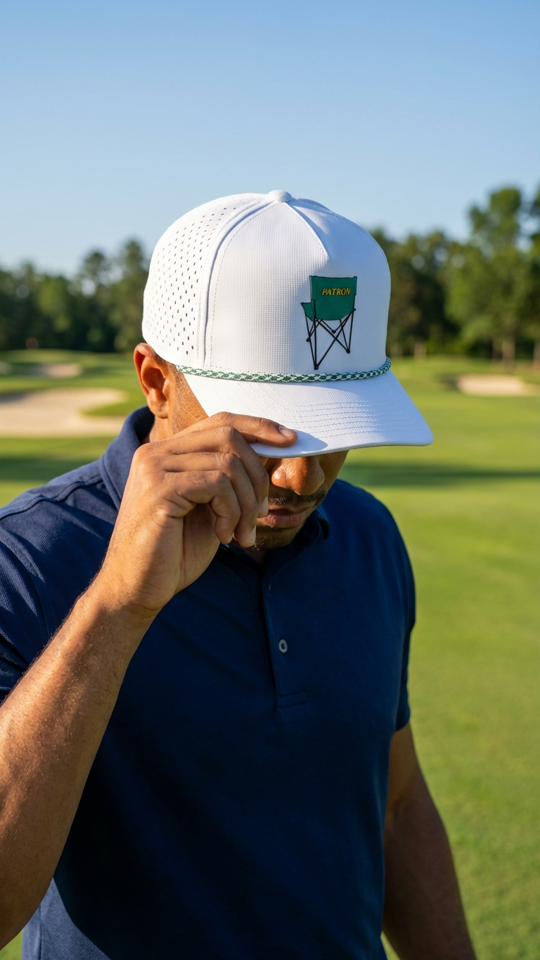 Image of The Patron Hat - White/White