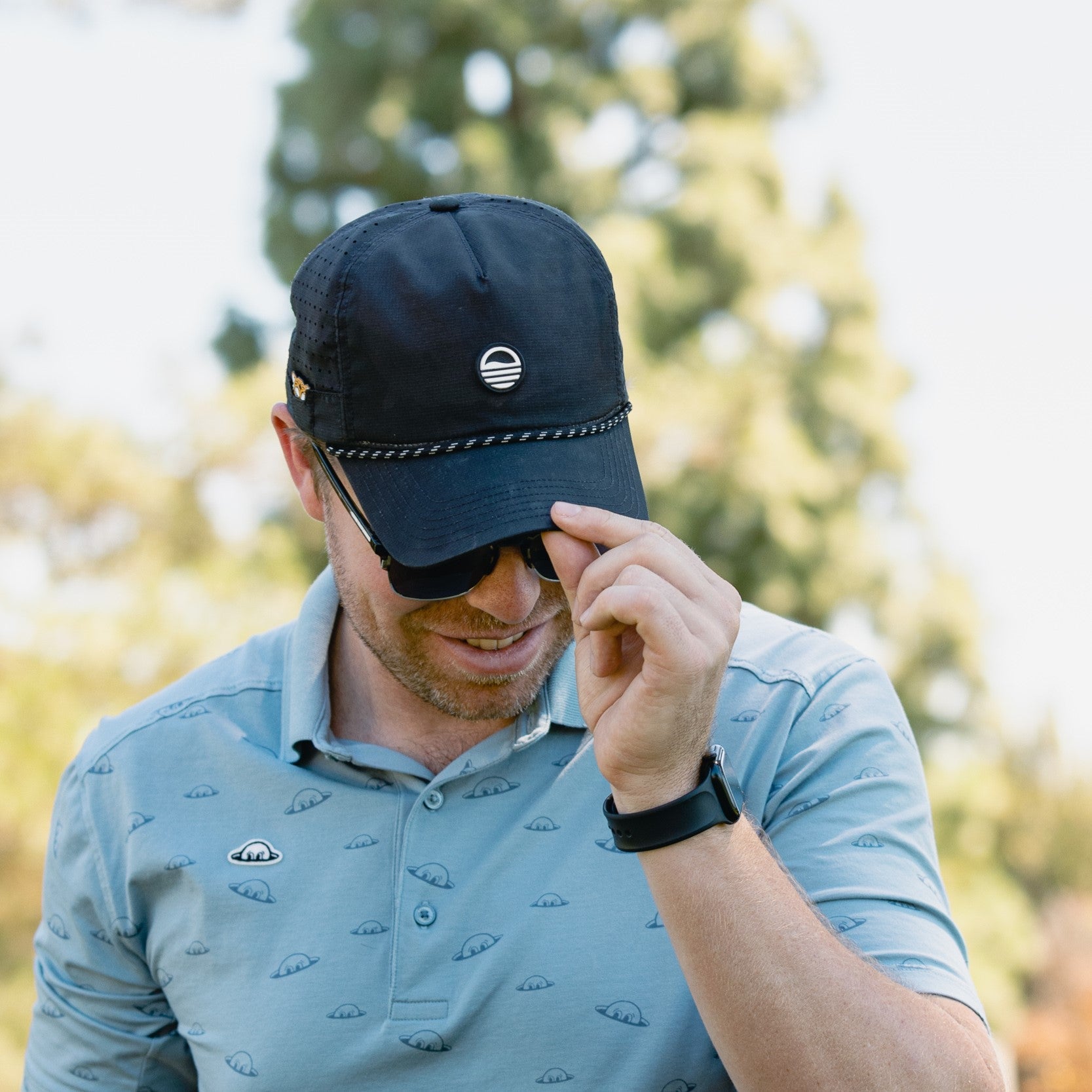 Image of Porter Lite Golf Hat | Black