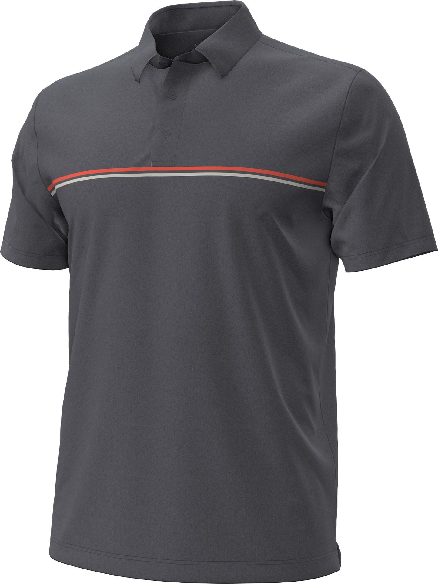 Under Armour Drive Double Chest Stripe Polo