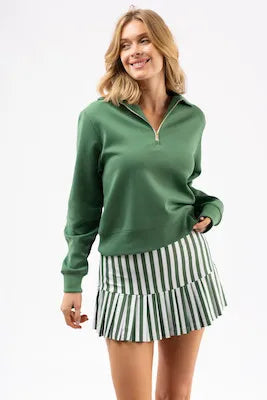 The Chase Pullover - Boxwood