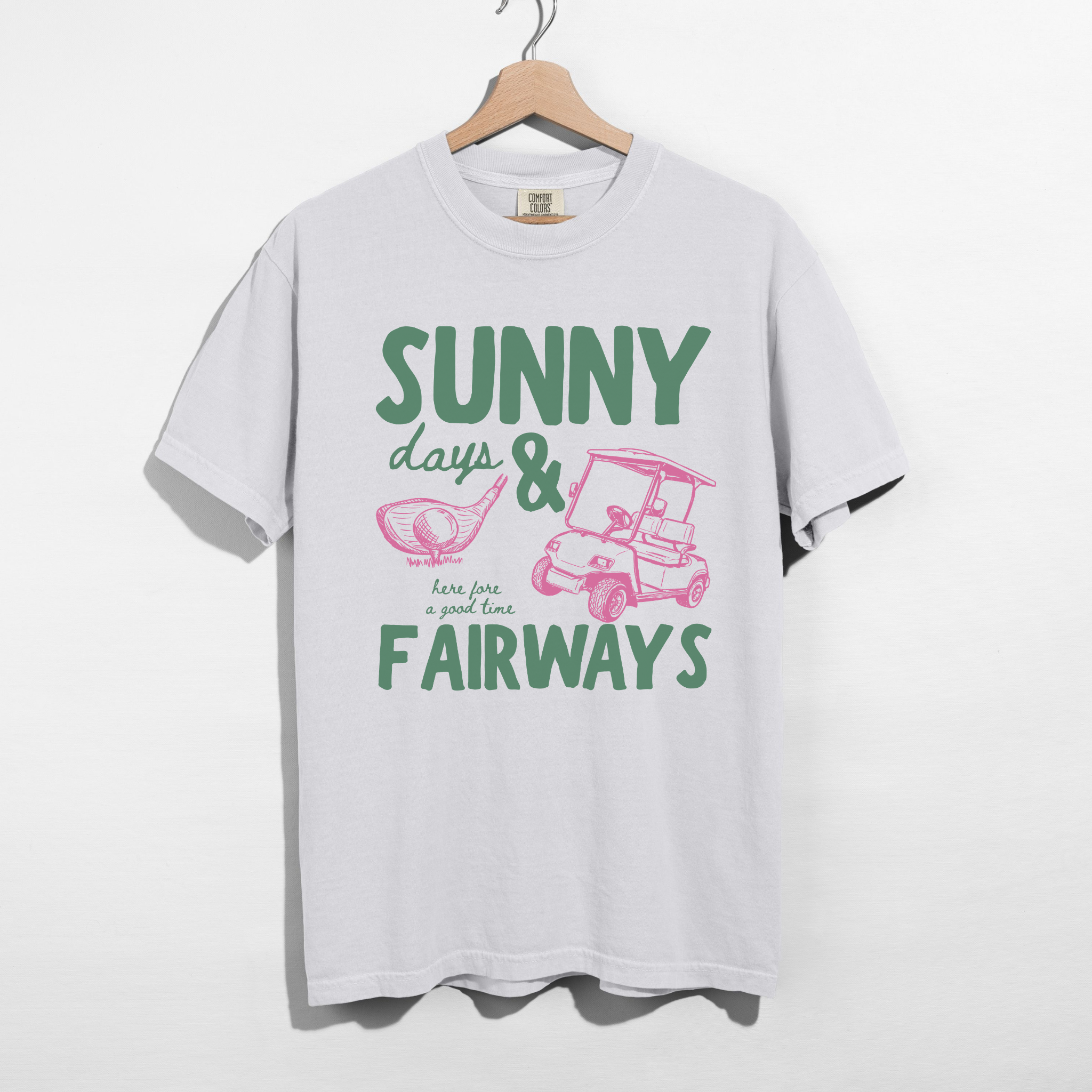 Image of Sunny Fairways Graphic Tee