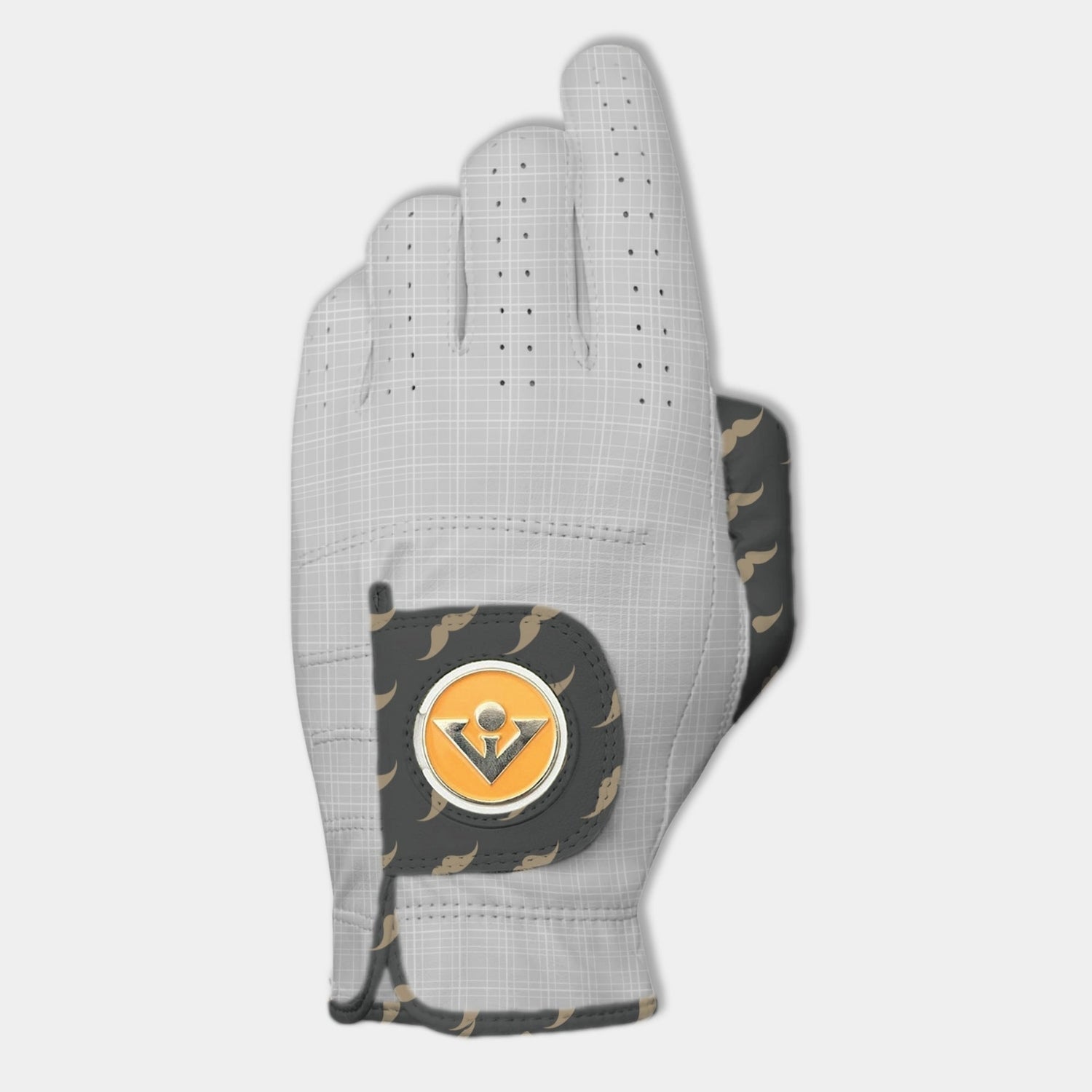 Image of Wooly-Burg | Women's Charcoal Golf Glove