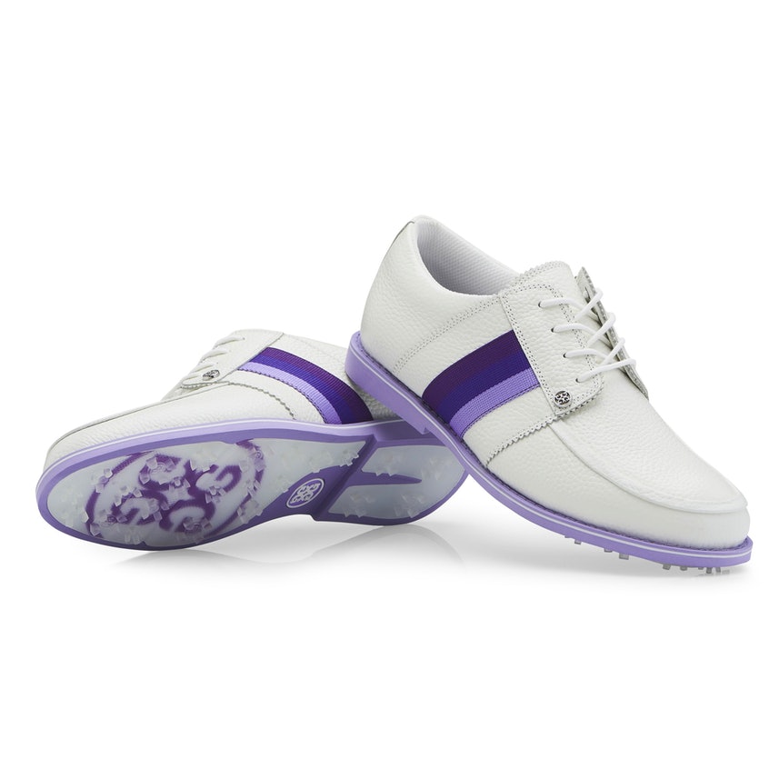 Image of Ladies Grossgrain Gallivanter - Snow / Amethyst