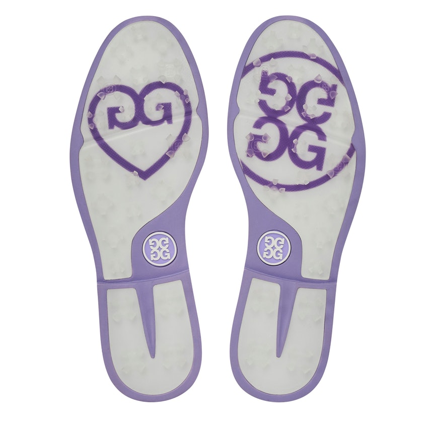 Ladies Grossgrain Gallivanter - Snow / Amethyst