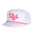 The Signature Rope Hat - White / Pink