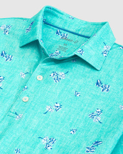 Jenkins Printed Polo - Cay on